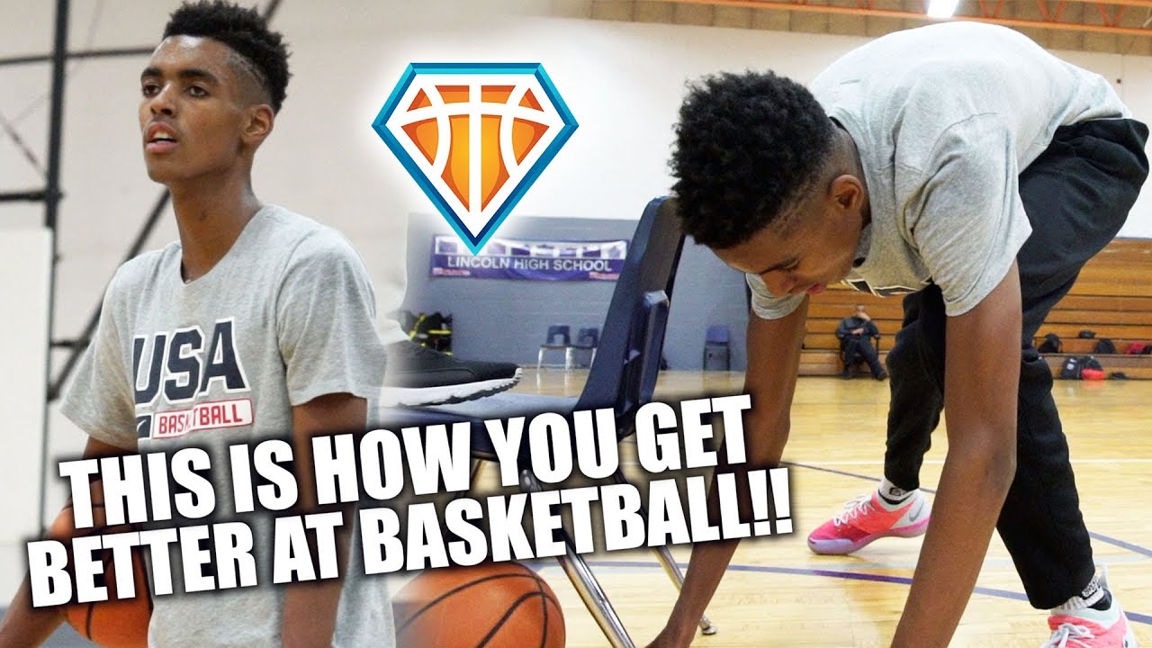 THIS IS HOW YOU GET BETTER AT BASKETBALL!! | Feat. Emoni Bates