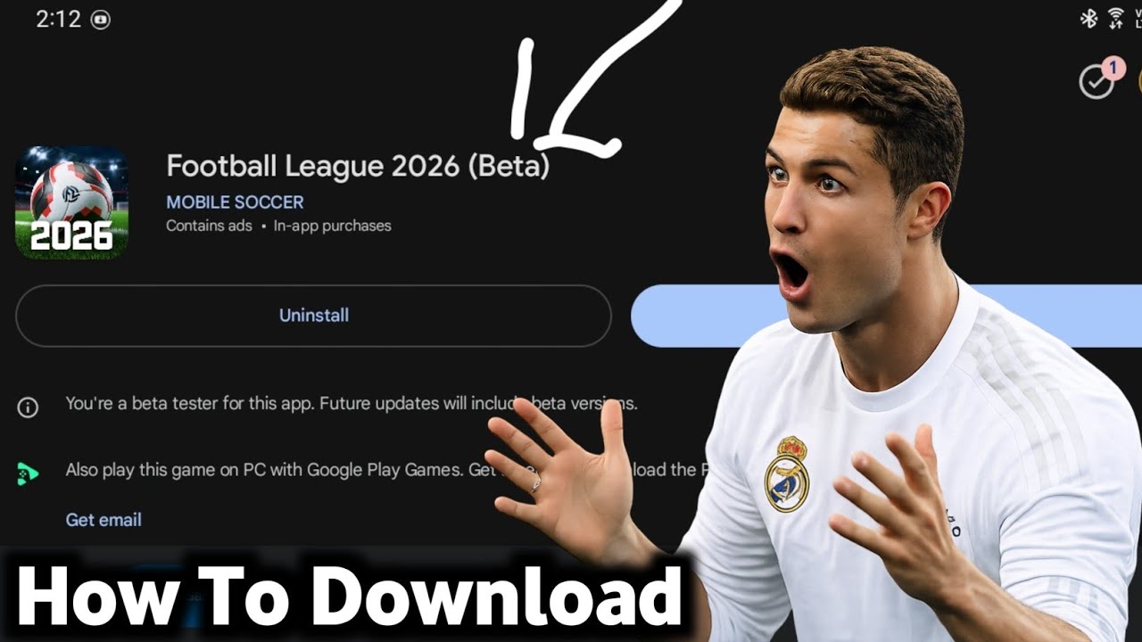 How to Download Football League 2026 ( Beta )| Android & iOS | 