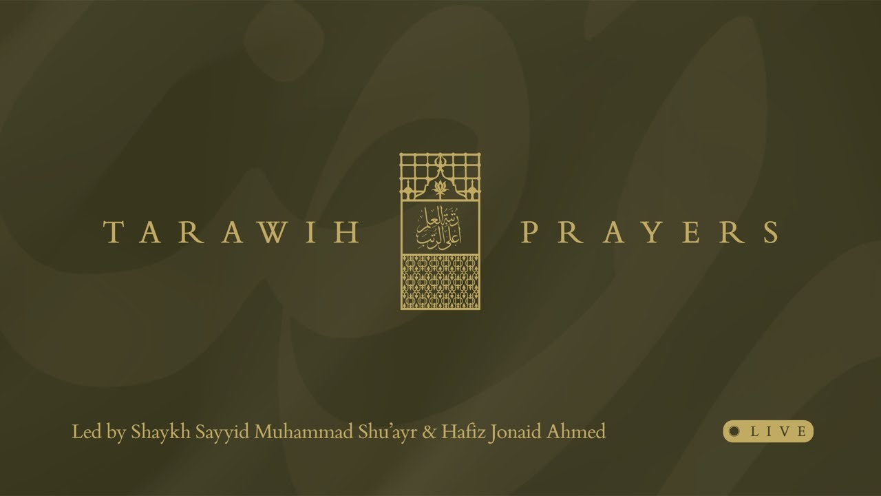 Tarawih Livestream - Day 20 | Abu Zahra Foundation