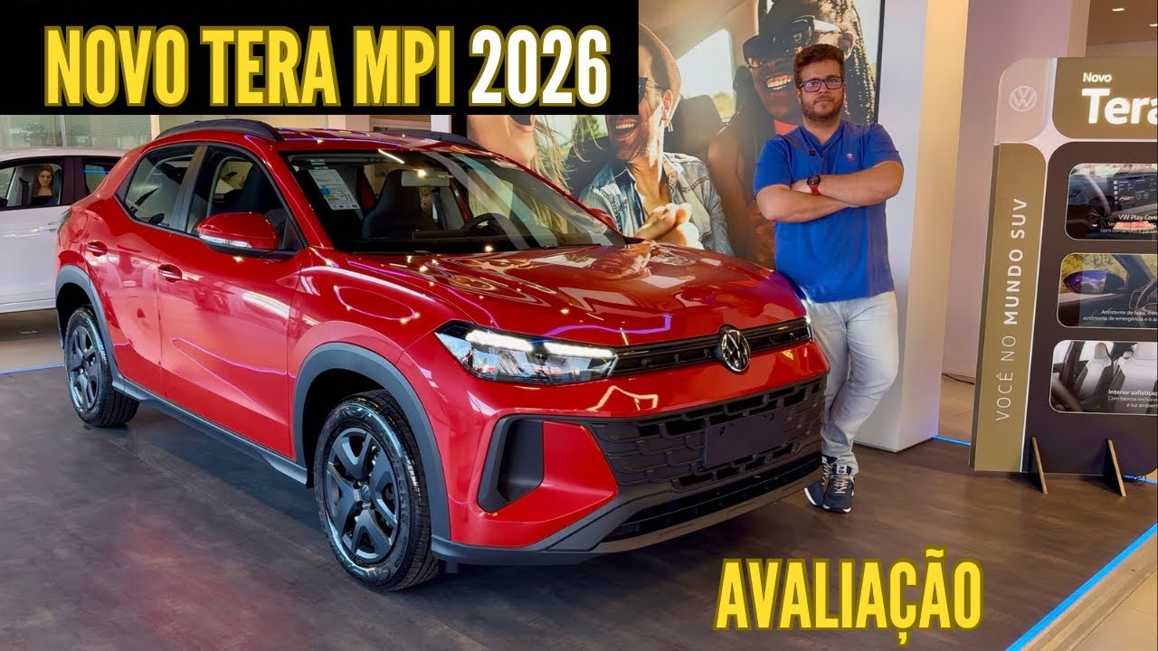NOVO VW TERA MPI 2026 - A VERSÃO DE ENTRADA DO TERA