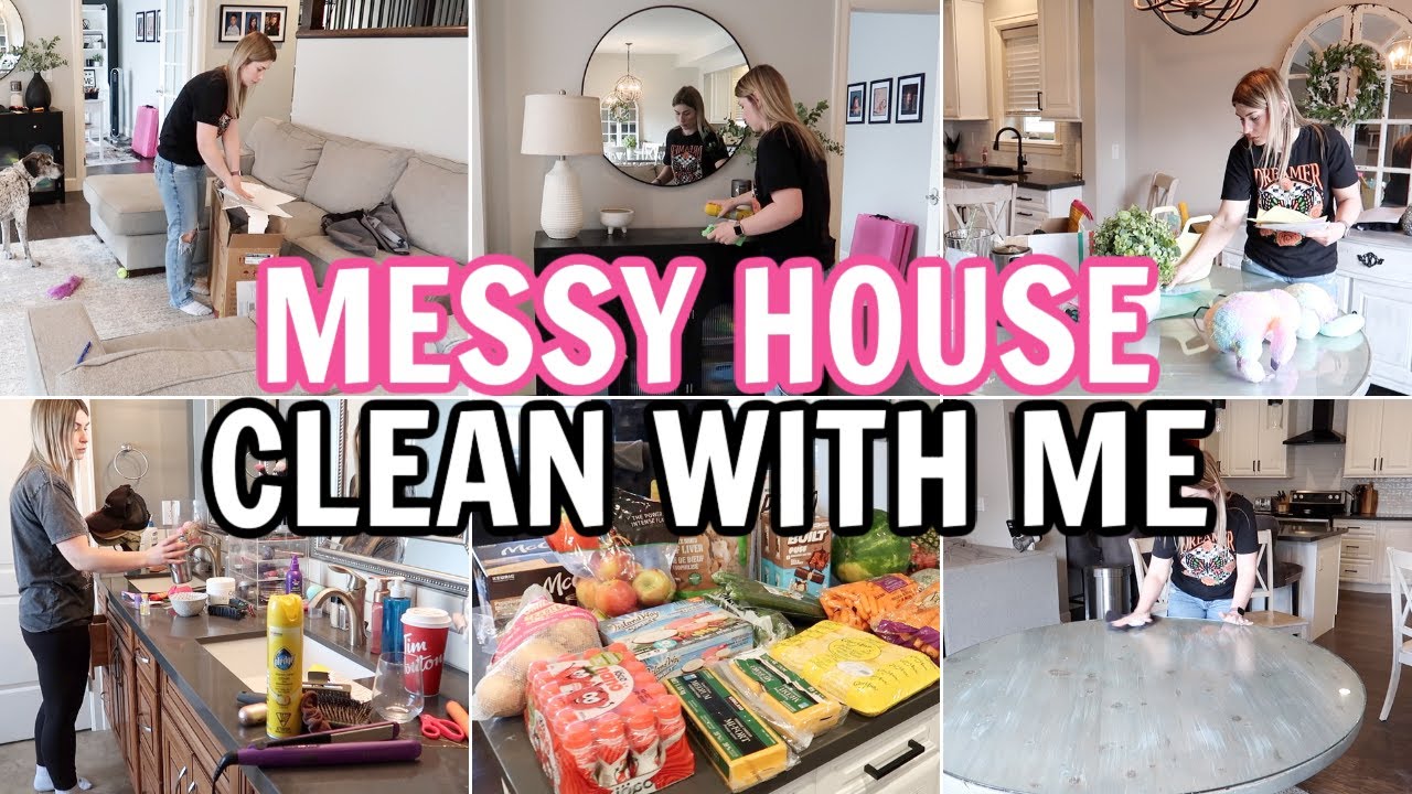 CLEAN WITH ME 2025 | CLEANING MOTIVATION | MESSY HOUSE TRANSFORMATION | WHOLE HOUSE RESET