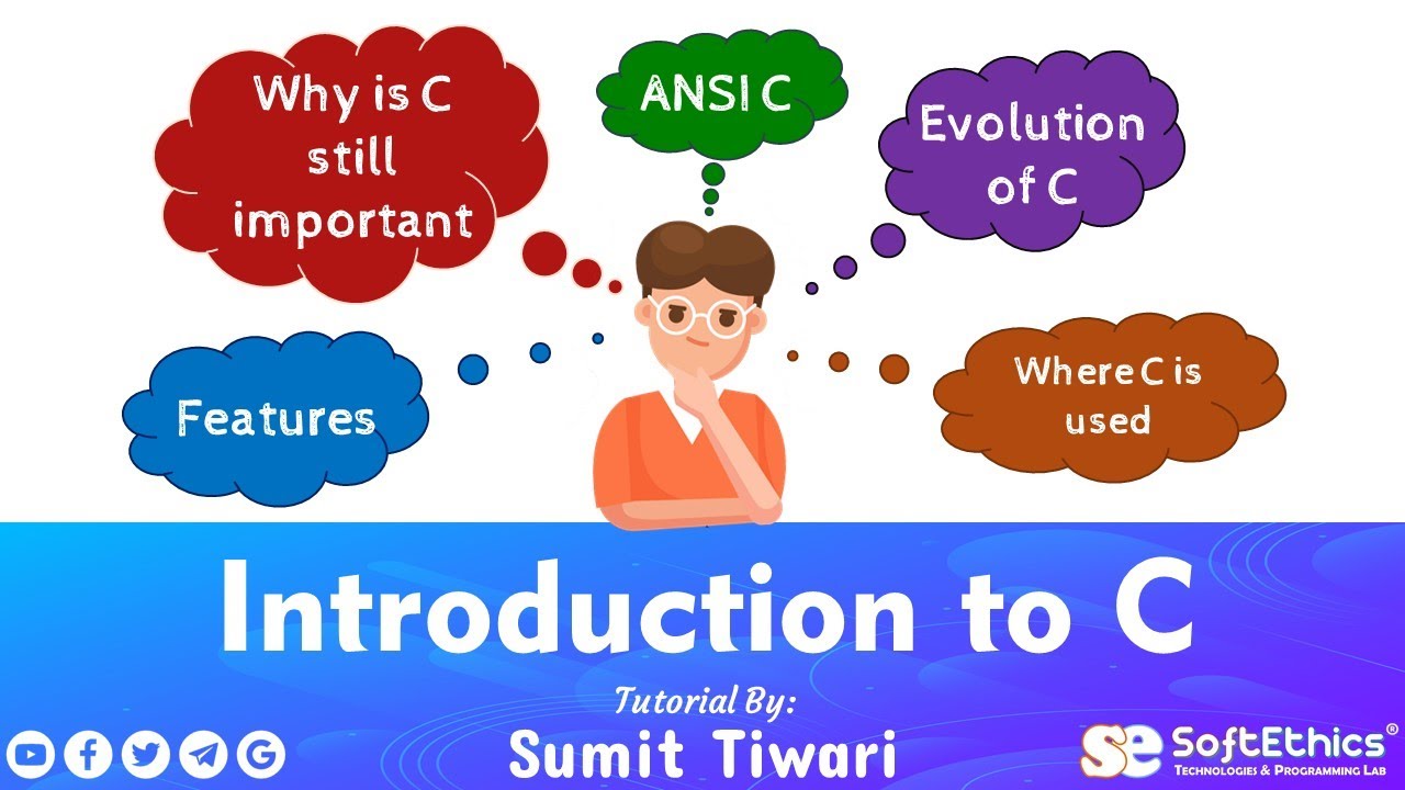 Introduction to C Programming | Evolution of C | Why learn C ? | ANSI C | Features of C (in Hindi)