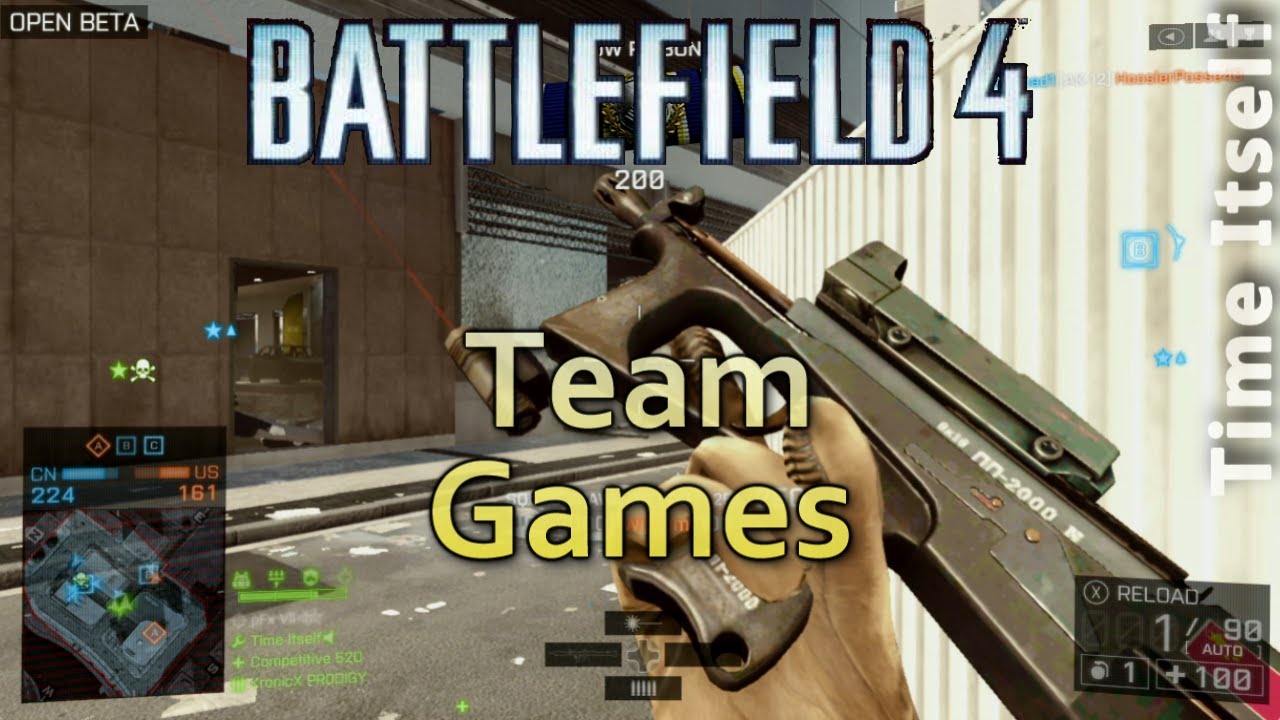 BF4 Beta - PP-2000 Returns and Team Games