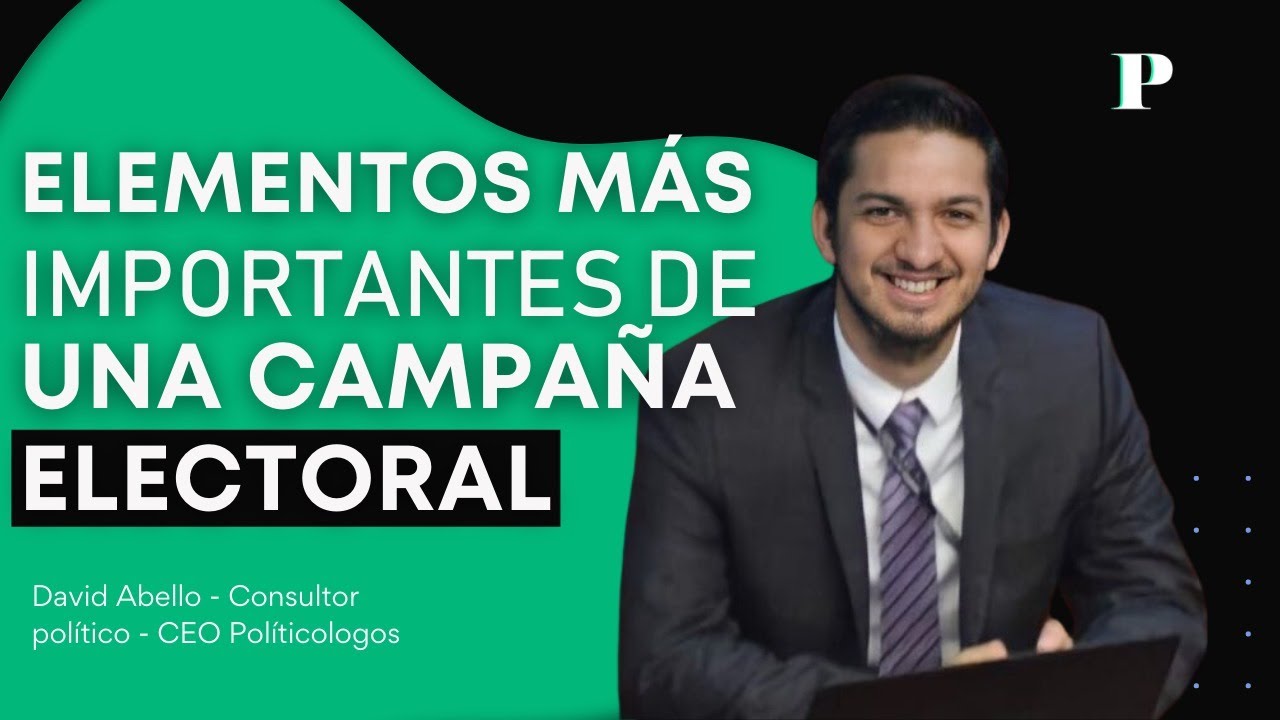Elementos de una campaña electoral