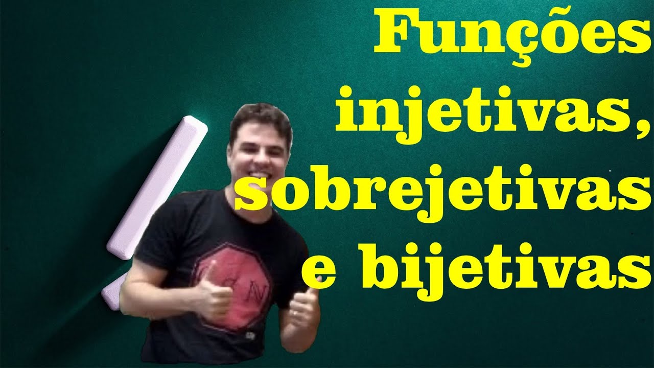 Teoria dos Conjuntos 06 | Funções injetivas, sobrejetivas e bijetivas