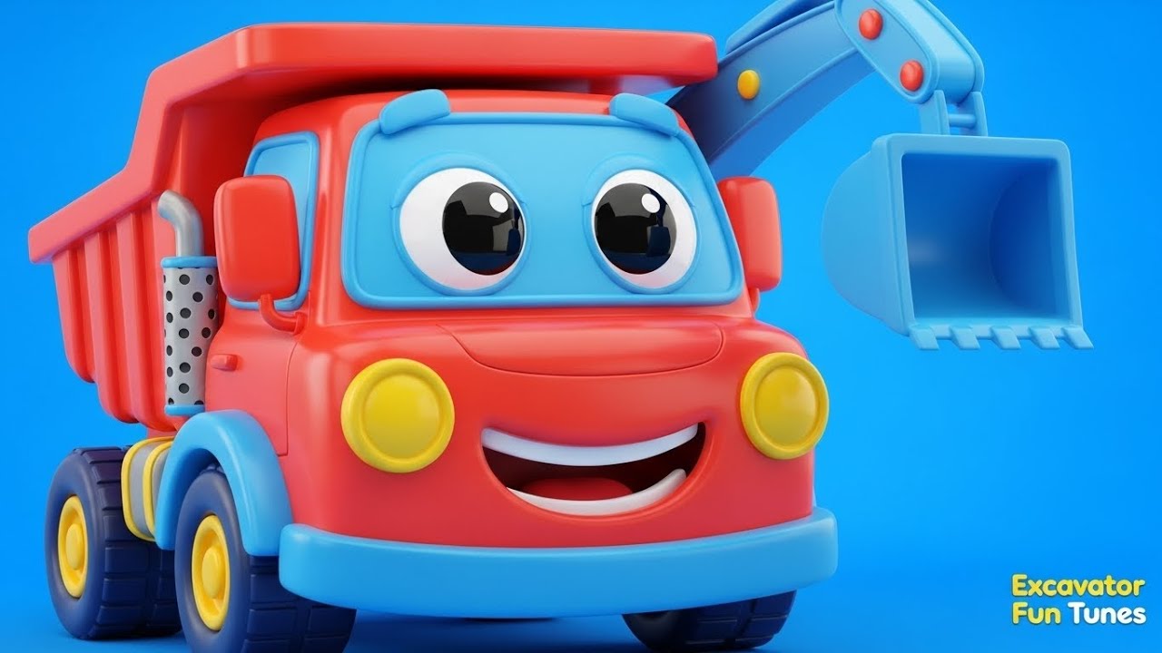 🧱 "Little Builders! Fun Songs and Stories with Trucks in 3D World"