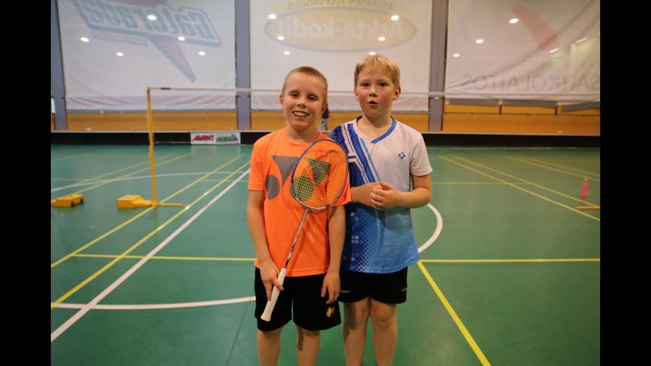Mansen Sulka BS U13 Aapo Puhakka vs. Kaarlo Kurjenniemi 🏸 Badminton - Sulkapallo