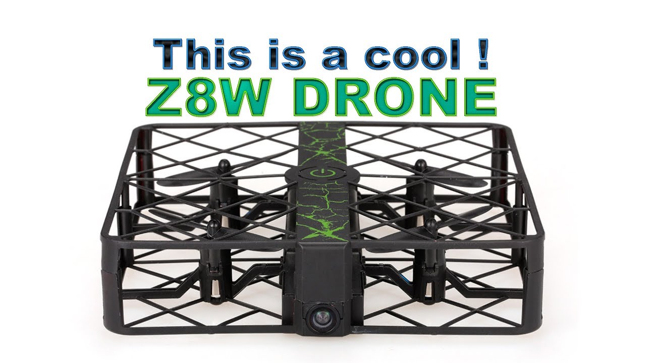 The Z8W Cage Camera Drone - Review & Demo