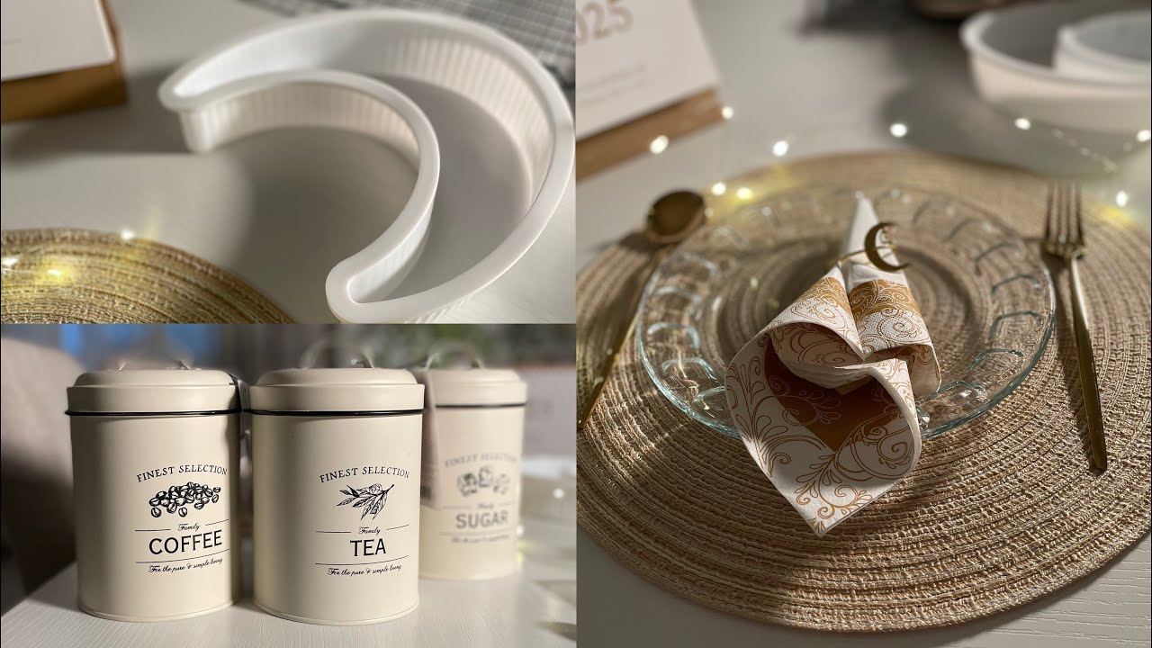 مشترياتي من شي ان SHEIN لرمضان 2025 أفكار جديدة لسفرة فطور رمضان حصرياً على قناتي🌙🤍