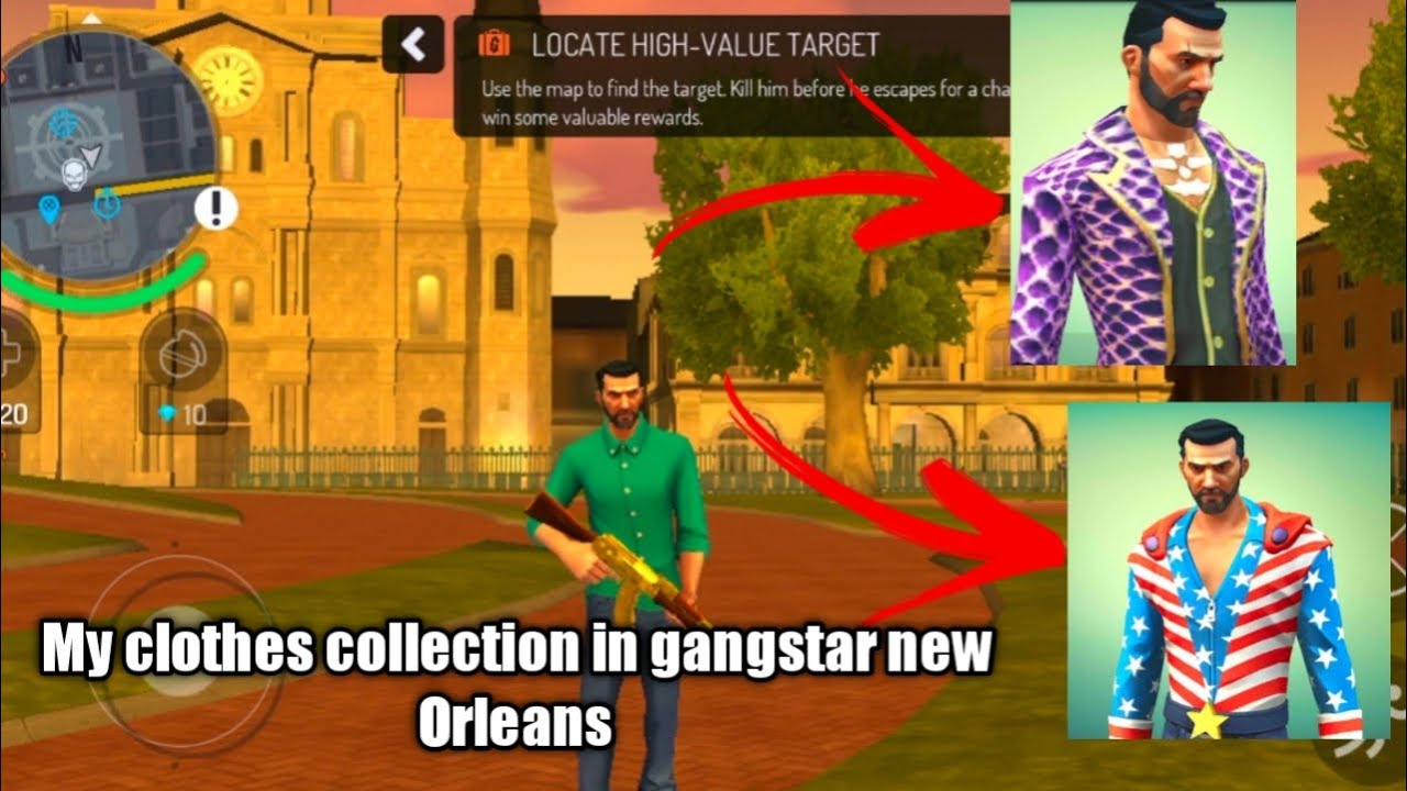 MY CLOTHES COLLECTION IN GANGSTAR NEW ORLEANS