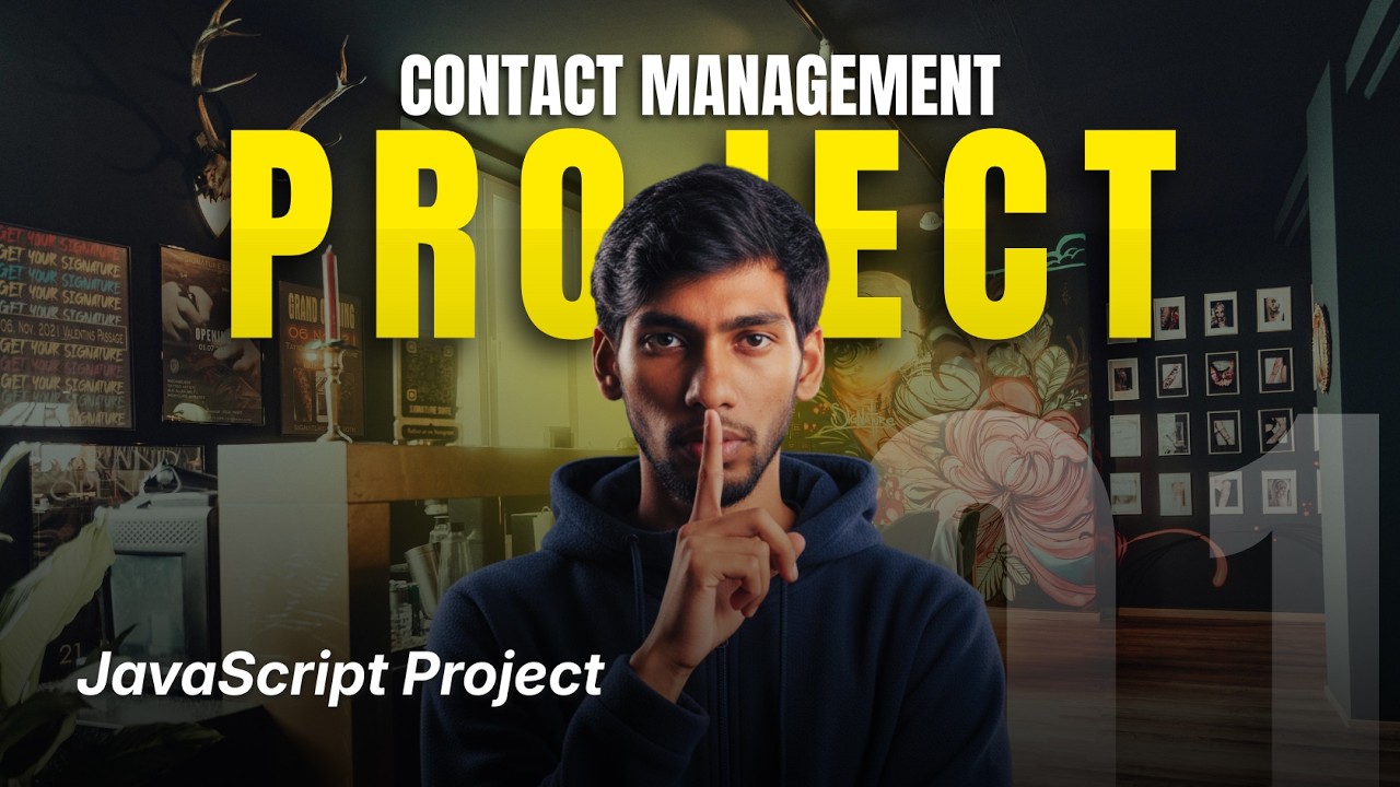 This JavaScript Project Is Asked in Interviews (CRUD + DOM Explained)