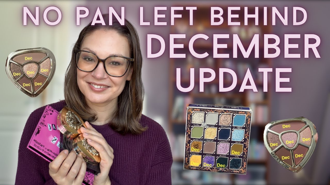 NO PAN LEFT BEHIND 2025 || How did I finish? // December Update