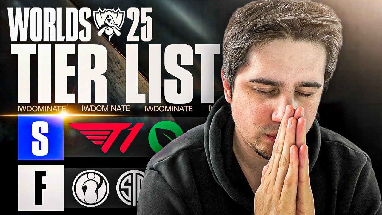WORLDS 2025 ULTIMATE TIERLIST