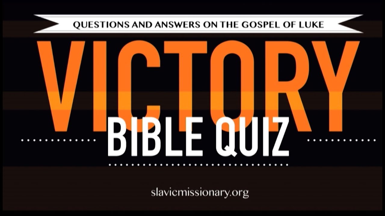 Bible Quiz 2018  - Recap