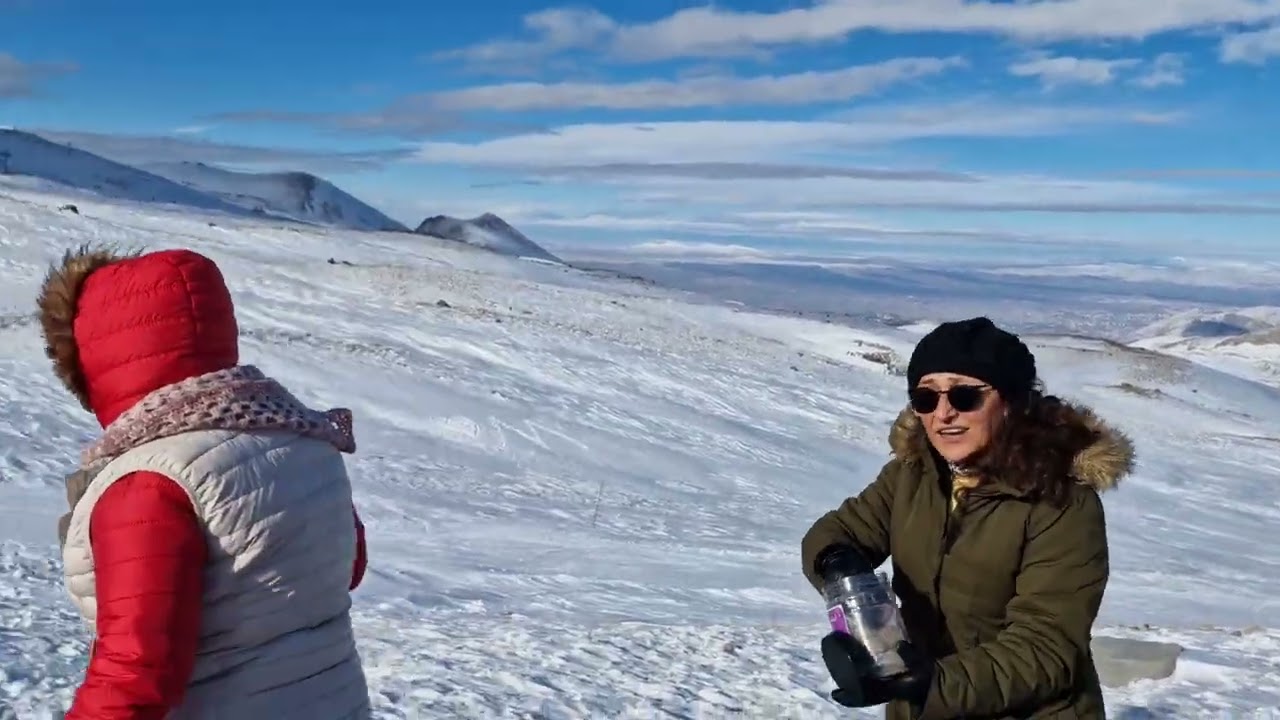 Erciyes'e Tohum Topları Attık