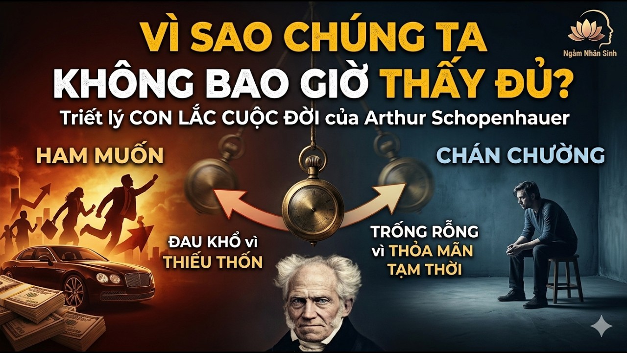 Vì sao chúng ta không bao giờ thấy ĐỦ? | Triết lý 