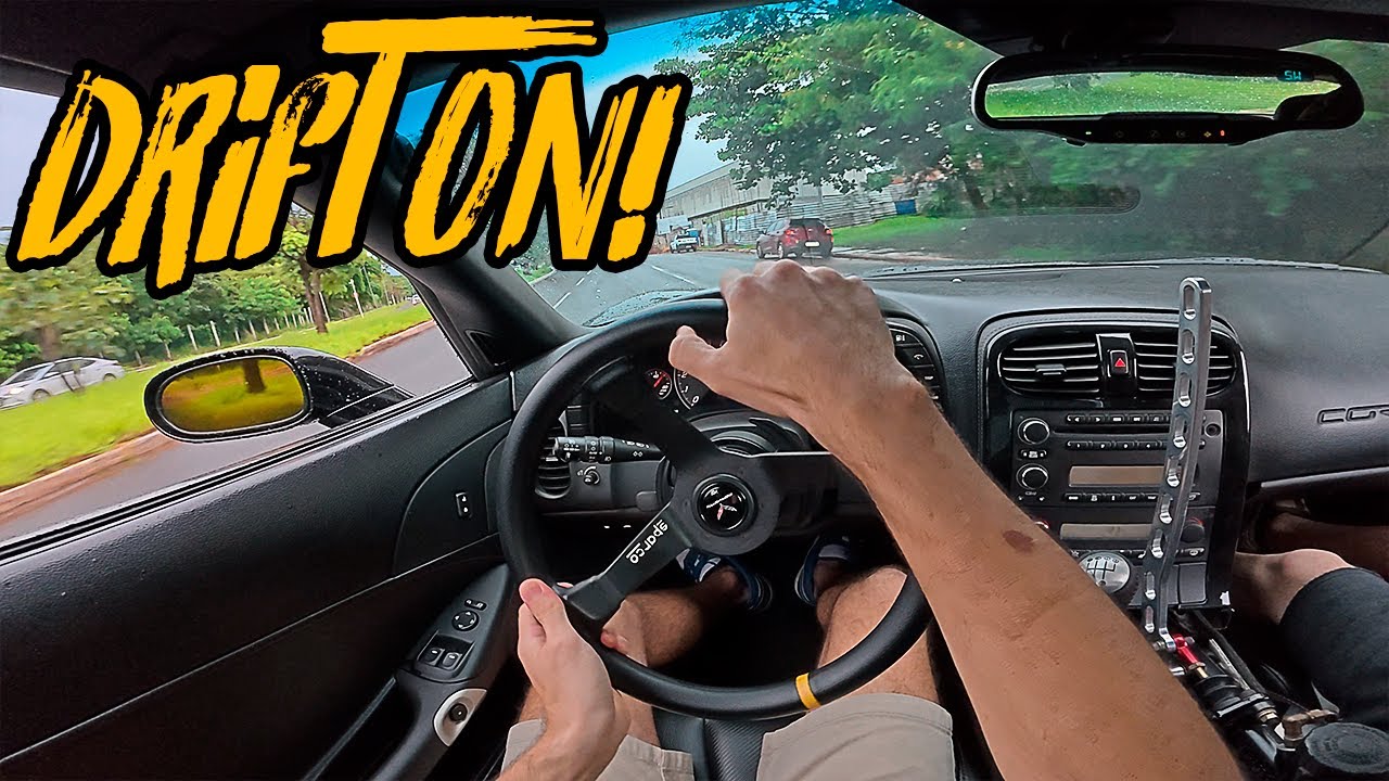 ROLÊ DE CORVETTE V8 PROCHARGER NA CHUVA!!!😈