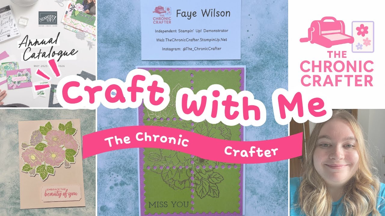 Perennial Postage Card Making Tutorial | The Chronic Crafter- Independent Stampin' Up! Demonstrator