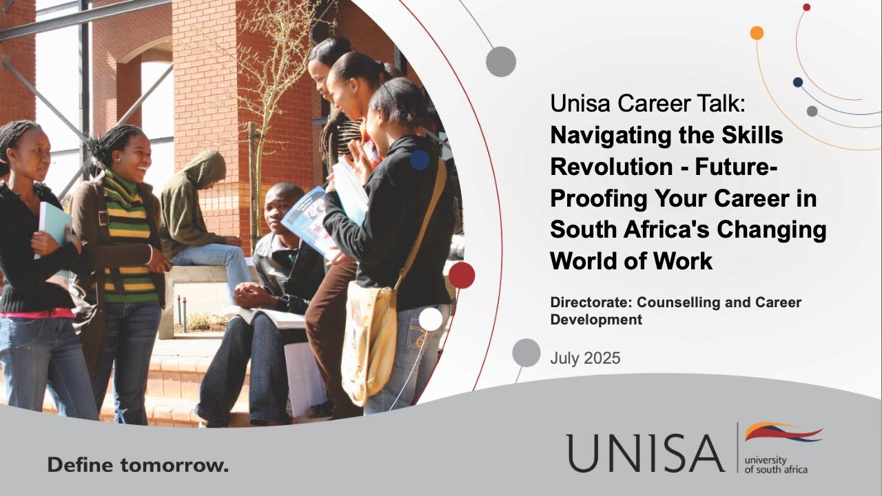 Unisa Career Talk: Navigating the Skills Revolution