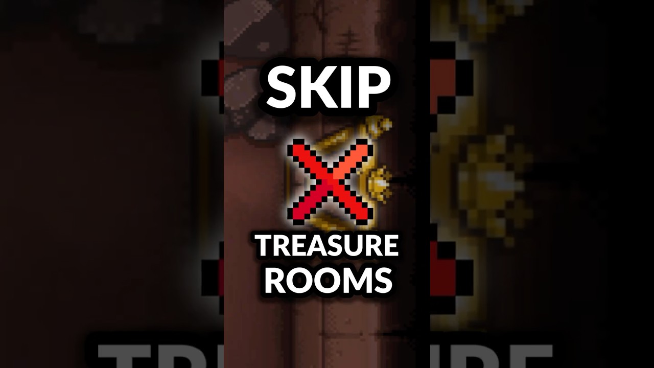 Why You NEVER Skip Treasure Rooms in Isaac