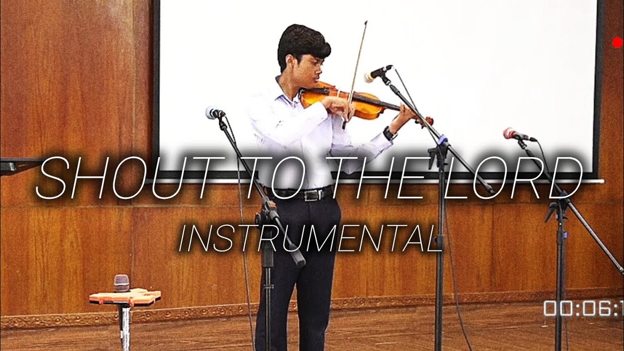 Shout to the lord #instrumental 🎻#violin 