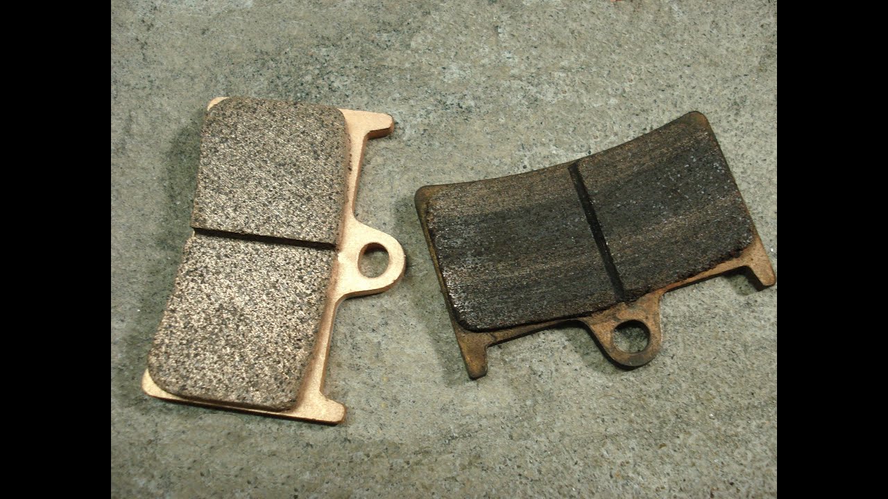 Changing motorcycle brake pads on a 2005 Yamaha R1