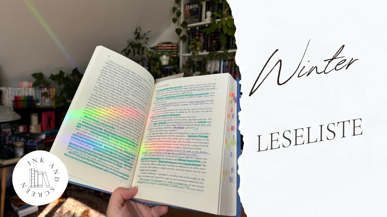 20 Bücher, die ich im Winter unbeding lesen möchte❄️✨📖
