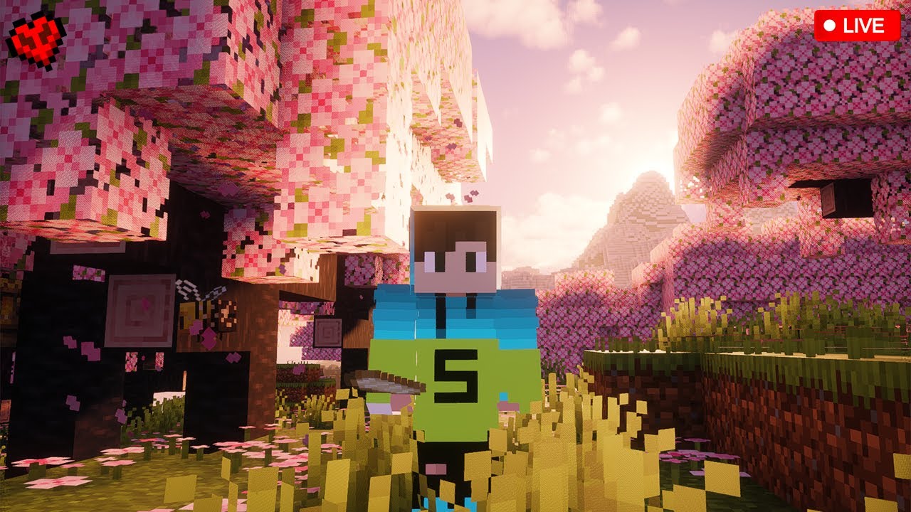 Playing Minecraft Live #shorts