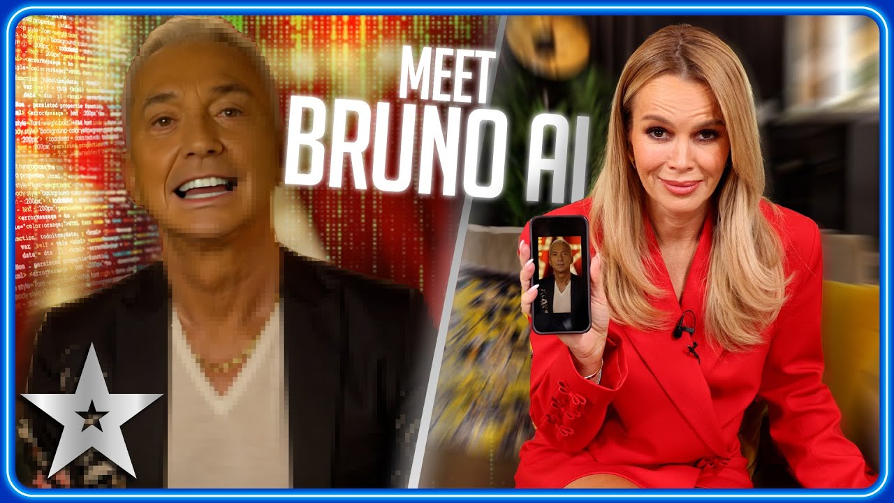 Amanda Holden pranks Bruno Tonioli with his AI doppelg&auml;nger! | BGT 2025