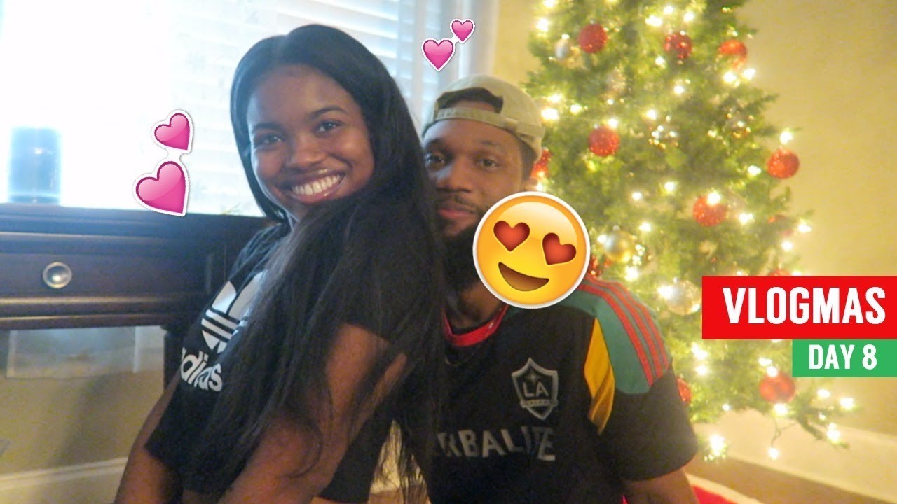 DECORATING OUR FIRST CHRISTMAS TREE TOGETHER | VLOGMAS DAY 8
