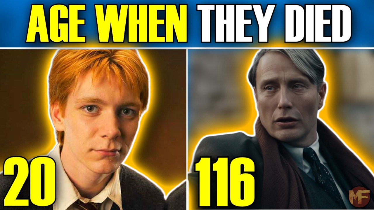 How Old Was Every Harry Potter Character When They Died?