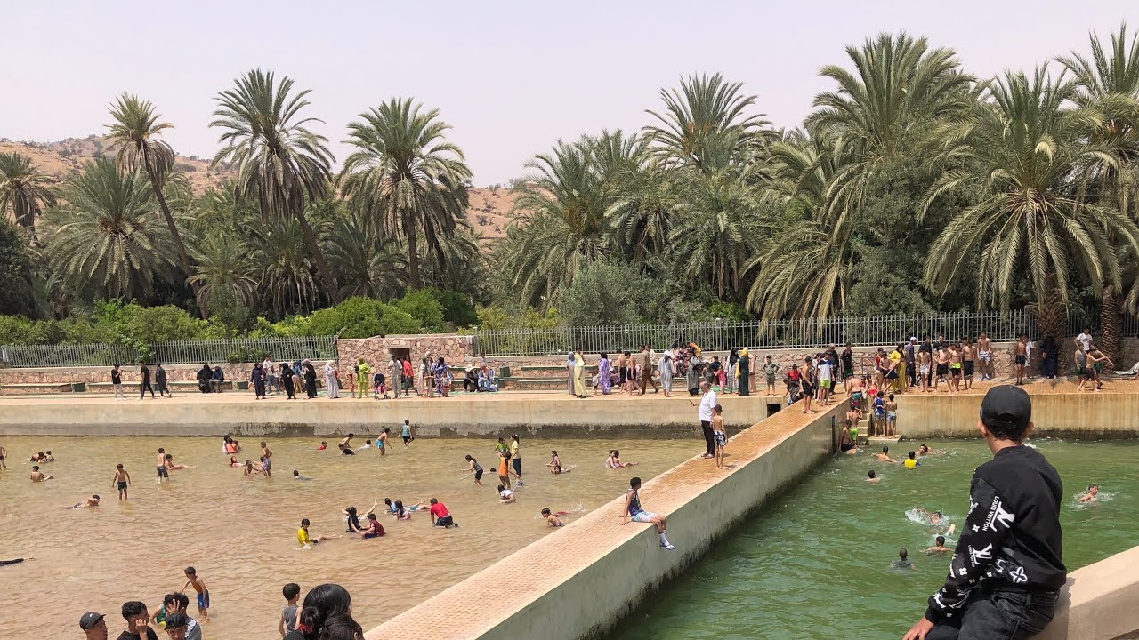 • أجمل مناظر طبيعية فـ❤️ تيوت ❤️قرب  تارودانت مع العائلة حبيت الخريجة مريحة نفسانيا🤭