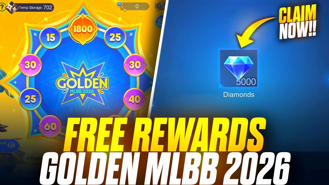 Get Free 15000 Diamonds From Golden Month Event 2026 | Moba Legends 5v5 | Vrin Official 