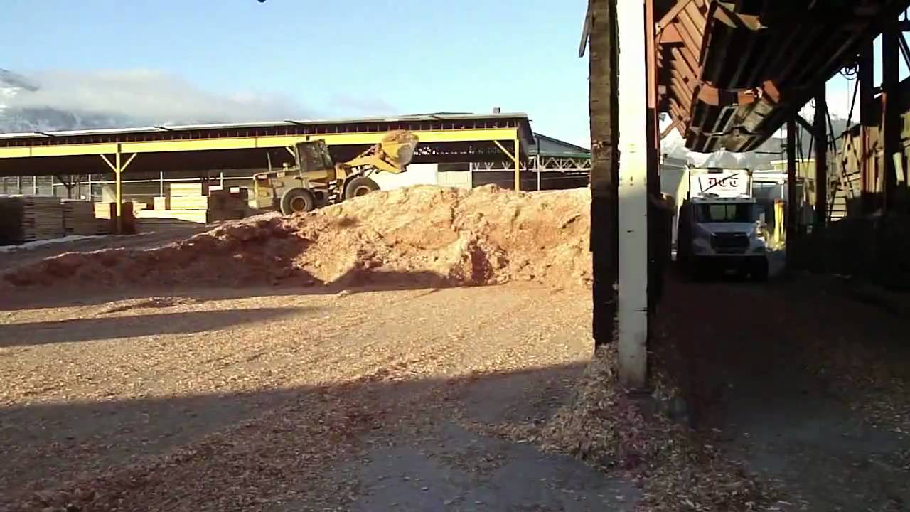 Loading a Chip Truck (Hi Def) Just Heavy Equipment #25