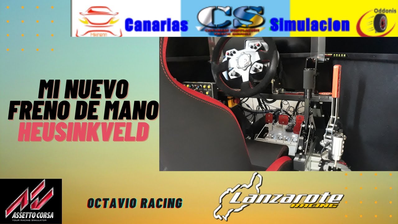 😉 Mi nuevo freno de mano Heusinkveld 😏 Autocross Antonio Vadillo