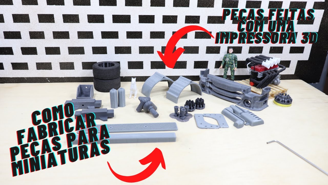 ✅✅✅SUPER DICA IMPRESSORA 3D PARA MINIATURAS CANAL ALEX LIMA HOBBIES😱😱😱