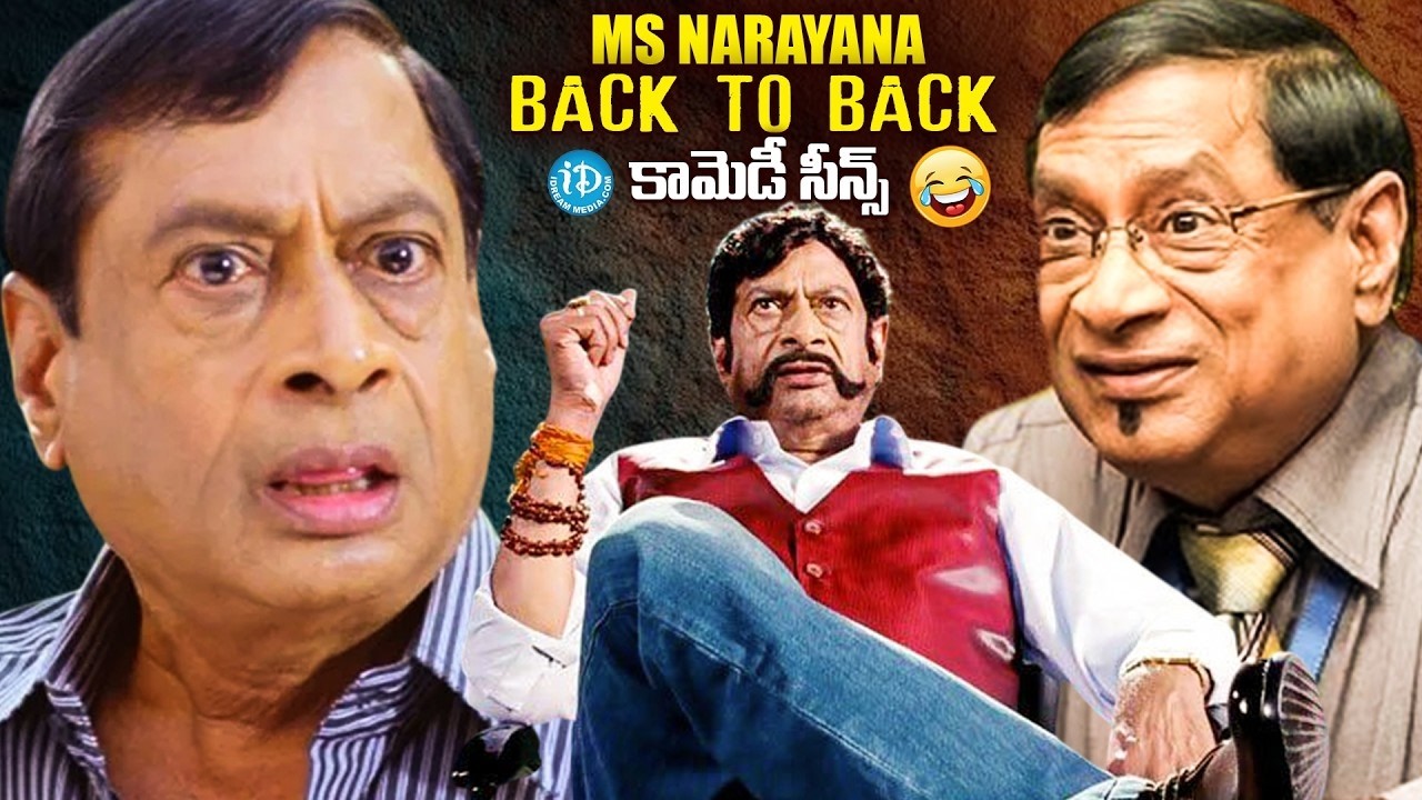 MS నారాయణ బెస్ట్ కామెడీ.. | MS Narayana Non Stop Back to Back Scenes |@idreamkarimnagar