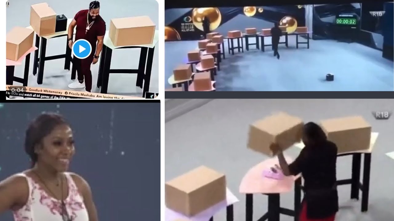 Watch BBNAIJA All STARS first Head of House Games/ Whitemoney warm hearts with his moves
