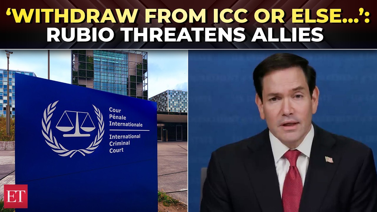 &lsquo;We will teach them meaning of American resolve&rsquo;: Rubio declares war on ICC to defend sovereignty