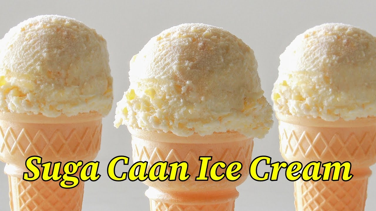 Belizean Suga Caan Ice Cream - Sugar Corn