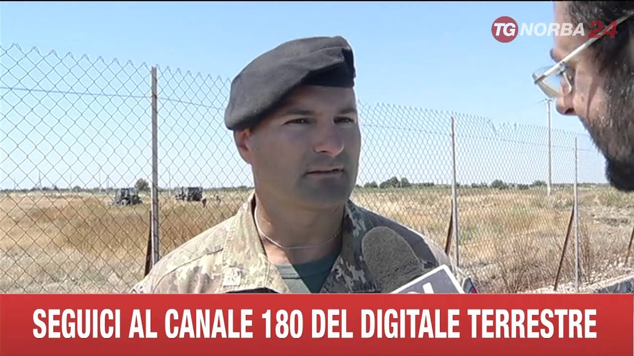 BARLETTA ESERCITO BONIFICA POLIGONO