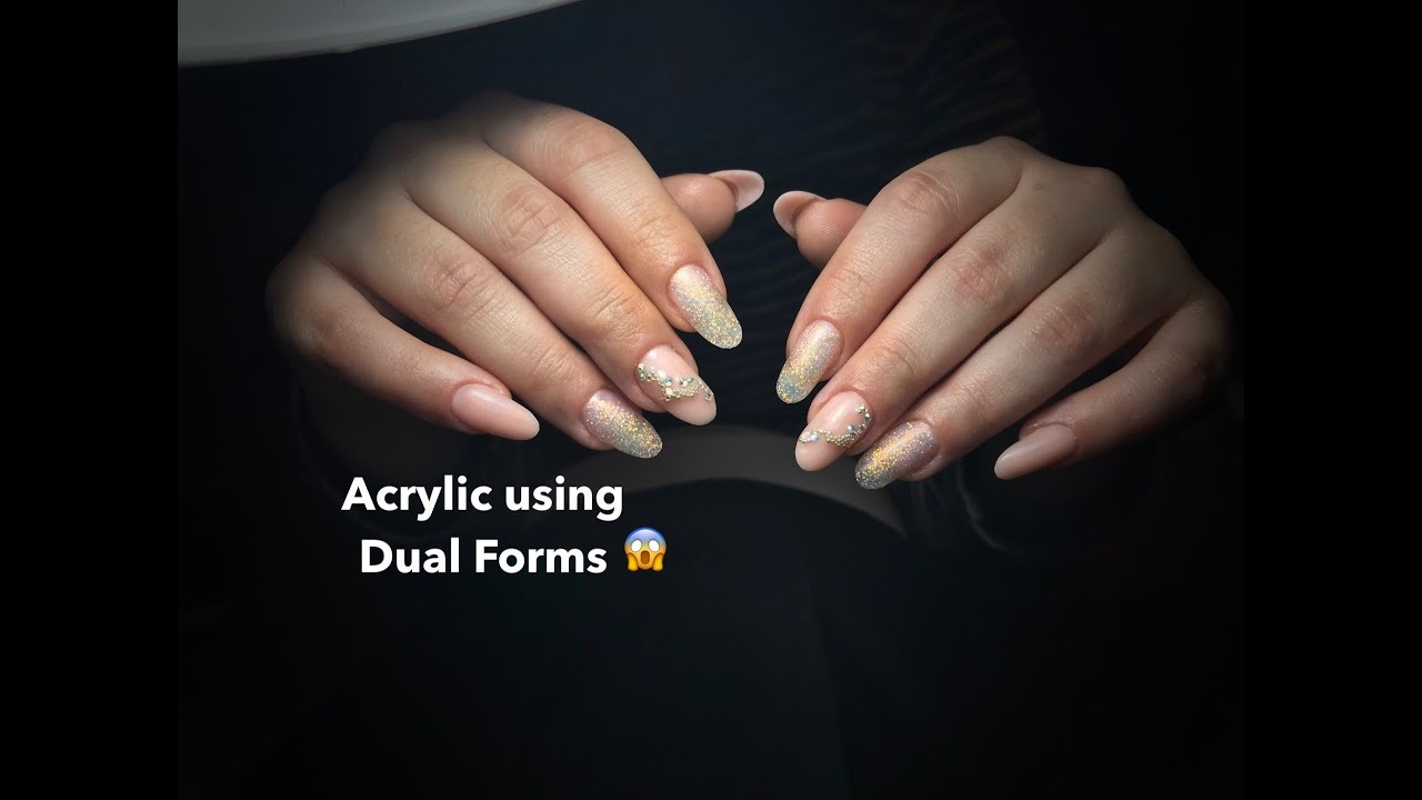 Acrylic with Dual Forms !?! 👏🏼😱