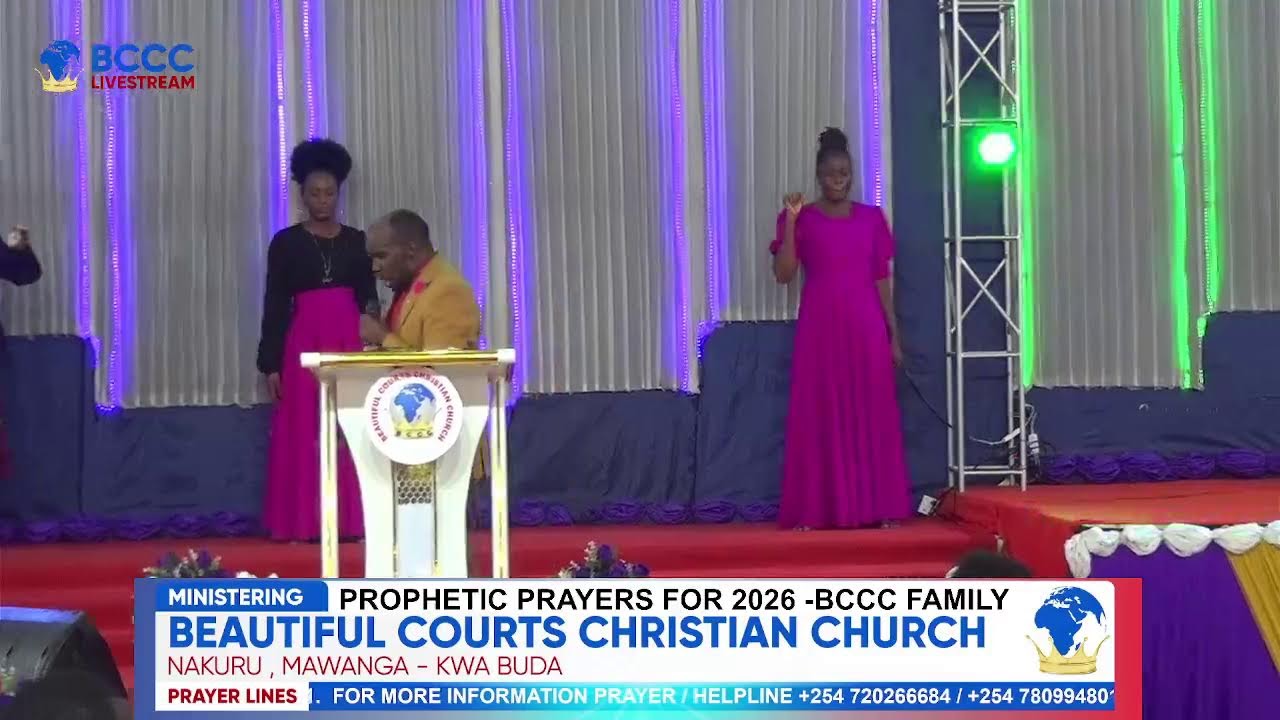 PROPHETIC PRAYERS FOR 2026 (BCCC FAMILY)