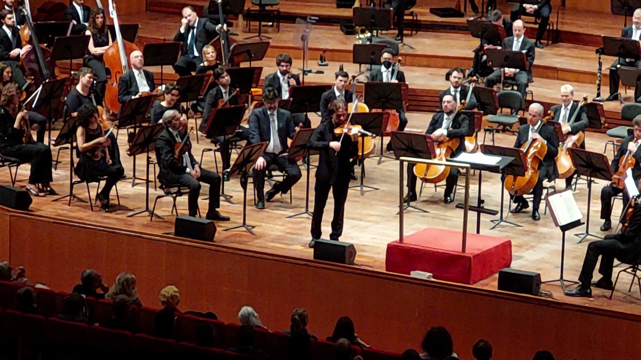 Giuseppe Gibboni - Bis (Capriccio di Paganini n. 24) Roma, Sala Santa Cecilia
