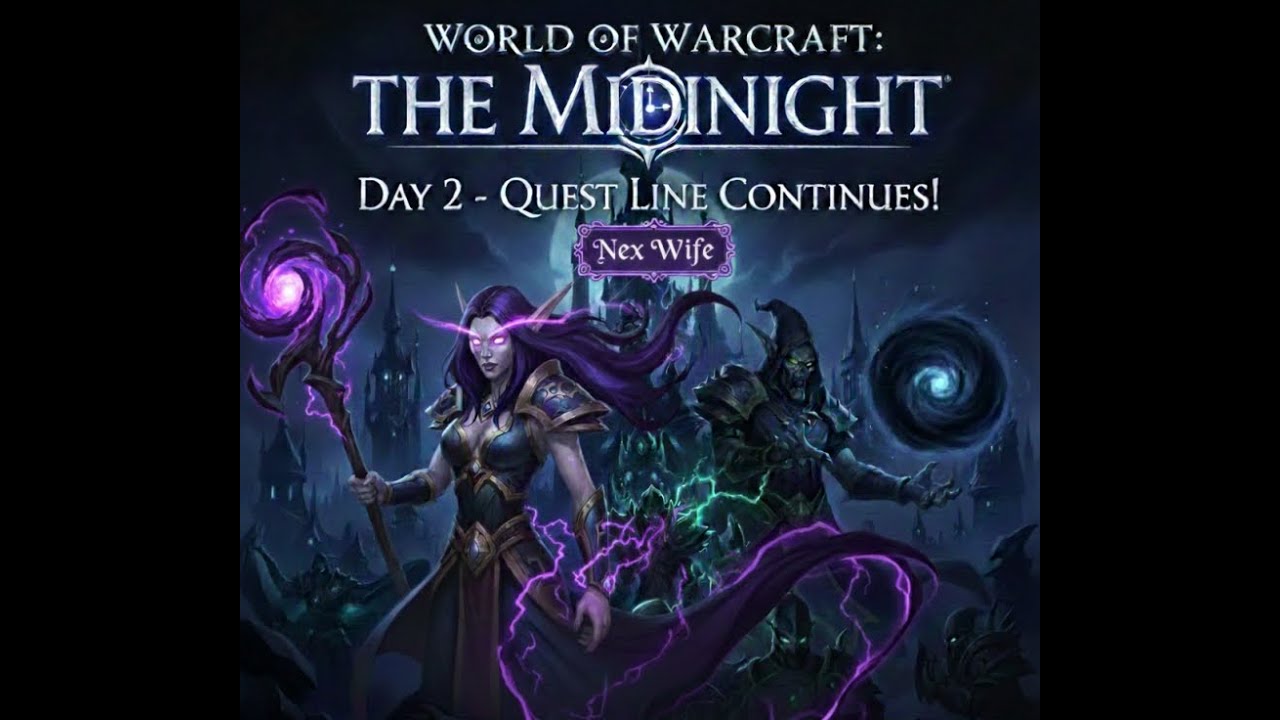 DAY 2: THE VOID TAKES OVER! 🌑 | WoW Midnight Questline (Shadow Priest)