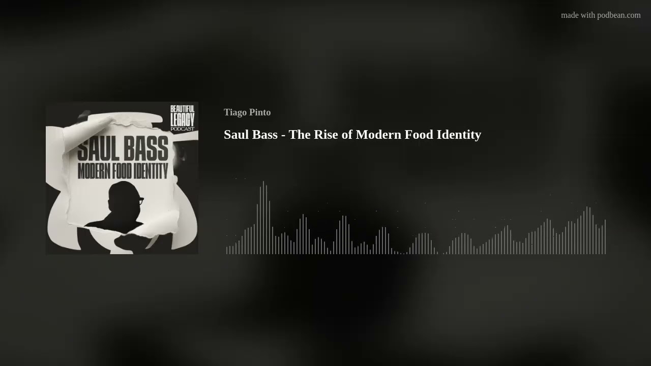 Saul Bass - The Rise of Modern Food Identity