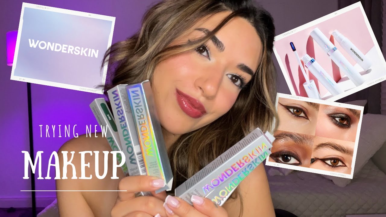 ASMR - trying new makeup products💋