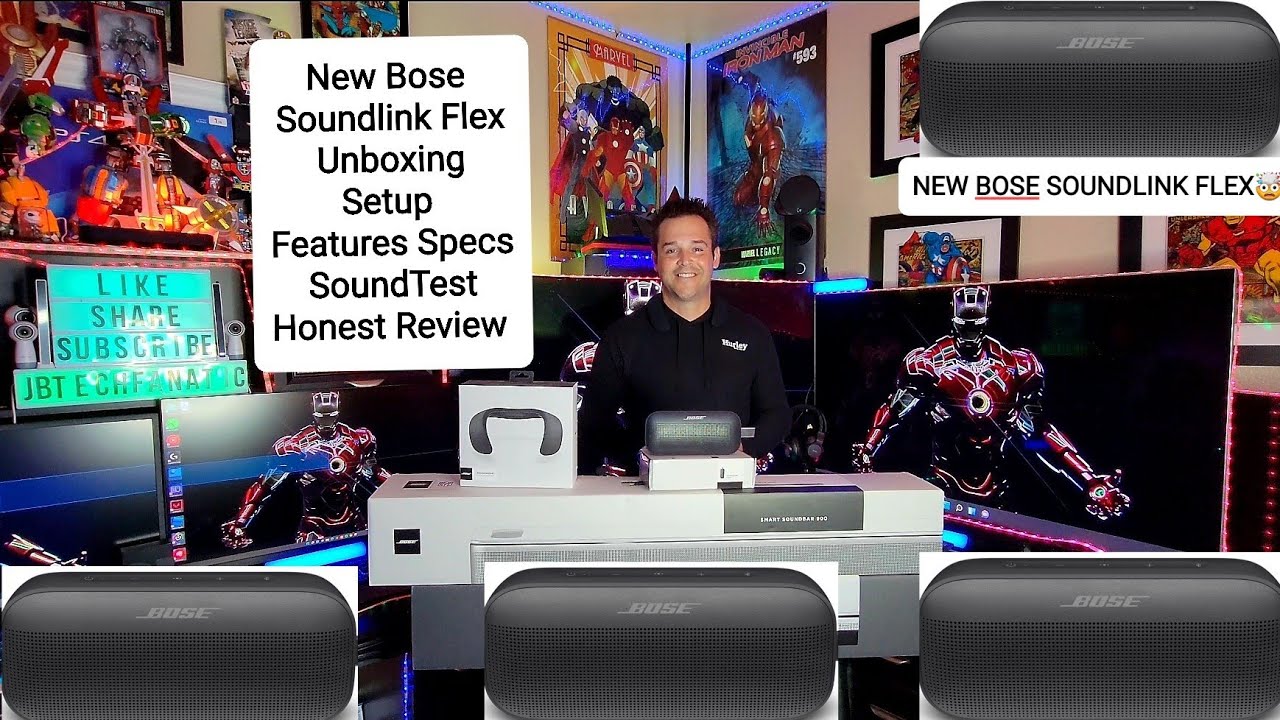 Bose SoundLink Flex Speaker🤩 Bose Flex Features Spec's Audio Test & Review💯A Bose Must or Bust❔💯