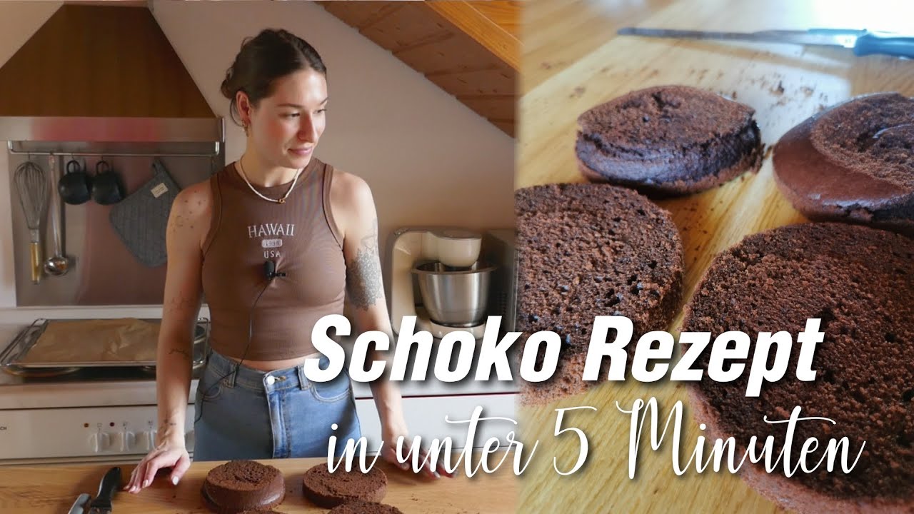 🤤Schoko R&uuml;hrteig Rezept - sehr saftig - einfach und schnell