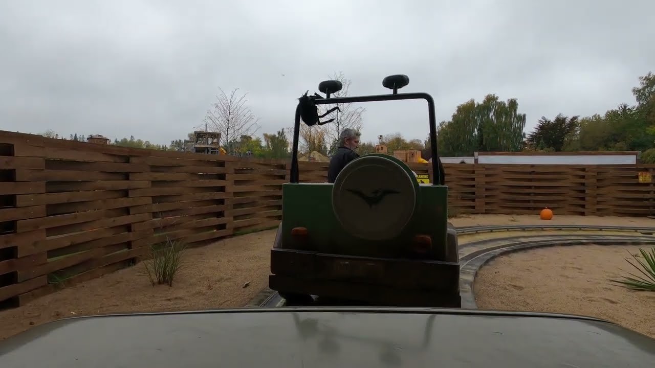 Dino Xpedition Djurs Sommerland, 4K mounted onride pov